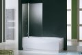 Novellini Parawan Aurora3 98x150cm profil biały szkło satyna AURORAN3-4A