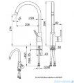 KFA Angelit bateria zlewozmywakowa, kolor biały/chrom 6713-915-40