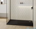 Schedpol Schedline Sharper Black Stone brodzik prostokątny 80x100x4,5cm 3S.S1P-80100/C/ST