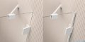 Radaway Essenza Pro White Kdj kabina 110x100cm lewa szkło przejrzyste 10097110-04-01L/10098100-01-01