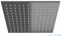 Kohlman Experience Gray zestaw prysznicowy z deszczownicą kwadratową 25x25 cm szczotkowany grafit QW210EGQ25