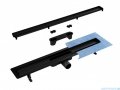 Besco Nero Duo czarny odpływ liniowy 2w1 90x6cm OL-90-VN