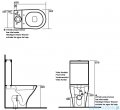Kerasan Spłuczka do kompaktu WC Aquatech 3781