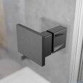 Radaway Essenza Pro Brushed GunMetal Ptj kabina pięciokątna 90x100 lewa szczotkowany grafit 10100000-92-01L/10100700-01-01