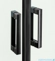 New Trendy New Renoma Black kabina prostokątna 100x80x195cm przejrzyste prawa D-0206A/D-0110B