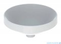 Geberit VariForm Umywalka okrągła wpuszczana w blat 40cm bez przelewu szkliwiony spód KeraTect 500.703.00.2