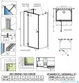 Radaway Fuenta Kdj+S kabina 90x120x90cm lewa chrom połysk szkło przejrzyste 1384050-01-01/1384024-01-01L/1384050-01-01