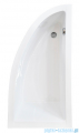 Besco Praktika 150x70cm wanna asymetryczna prawa + obudowa + syfon #WAP-150-PP/OAP-150-NP/19975