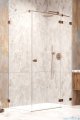 Radaway Essenza Pro Brushed Copper Kdj kabina 100x90cm prawa szczotkowana miedź 10097100-93-01R/10098090-01-01