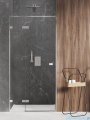 New Trendy Avexa drzwi wnękowe 120x200 cm przejrzyste lewe EXK-1449