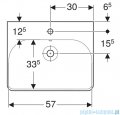 Geberit Smyle Square Umywalka 60x48cm 500.229.01.1