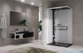 Novellini Glax 2 2.0 kabina masażowo-parowa 120x90 lewa czarna G222P290ST5-1HU