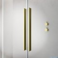 Radaway Furo Brushed Gold PND II parawan nawannowy 110cm lewy szczotkowane złoto 10109588-99-01L/10112544-01-01