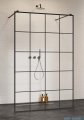 Radaway Modo X Black I Factory kabina Walk-in 160x200 szkło 10mm 388364-54-57