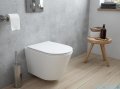Oltens Jog miska wisząca PureRim z powłoką SmartClean z deską wolnoopadającą  42504000