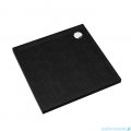 Schedpol Caspar New brodzik kwadratowy + syfon 90x90cm Black Stone 3.2331/C/ST