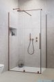 Radaway Furo Kdj Brushed Copper kabina 100x120cm lewa szczotkowana miedź 10104522-93-01L/10110480-01-01/10113120-01-01