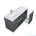Elita Look komoda z koszem cargo 40x63x45cm anthracite 167310