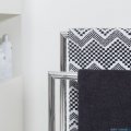Sealskin Tube wieszak na ręcznik dwuramienny wolnostojący chrom 362383218