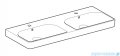 Geberit Smyle Square Umywalka podwójna 120cm KeraTect 500.223.01.8