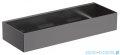 Omnires Uni koszyk prysznicowy 30x11 cm antracyt szczotkowany UN10335AT