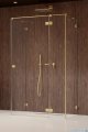 Radaway Essenza Pro Brushed Gold Kdj+S kabina 75x110x75cm prawa szczotkowane złoto 10097311-99-01R/10098075-01-01/10098075-01-01