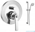 Omnires Armance kompletny łazienkowy system podtynkowy chrom SYSAM20CR