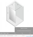 New Trendy Avexa kabina Walk-In 140x200 cm przejrzyste EXK-1939