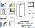 Radaway Essenza Brushed GunMetal Kdj+S kabina 100x90x100cm prawa szczotkowany grafit 1384052-01-01/1385020-92-01R/1384052-01-01