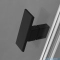 Radaway Nes 8 Black Dwj I Drzwi wnękowe 80cm lewe czarny mat/szkło przejrzyste 10076080-54-01L