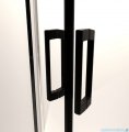 Radaway Premium Pro Black Kdd  kabina 100x80cm czarny mat/szkło przejrzyste 1017100-54-01L/1017080-54-01R