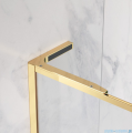 Radaway Modo F SL Gold II kabina Walk-in 95x201,6cm lewa złoty połysk szkło przejrzyste 10419095-09-01L
