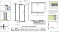 Radaway Premium Pro Kdj kabina 130x75cm lewa szkło przejrzyste 1015130-01-01L/1016075-01-01