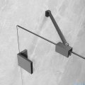 Radaway Essenza Pro Brushed GunMetal Pdd kabina 90x80cm szczotkowany grafit 10095090-92-01L/10095080-92-01R
