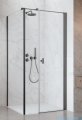 Radaway Nes Kds I Brushed GunMetal kabina 100x90cm prawa szczotkowany grafit 10023100-92-01R/10043090-92-01