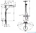 Hansgrohe Komplet prysznicowy Raindance Select S 300 1jet DN15 27114000