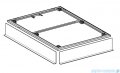 Geberit Rama instalacyjna do prysznica bezbrodzikowego Setaplano 140x80cm 154.466.00.1