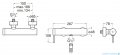 Roca Ona bateria prysznicowa Inox EVERLUX-PVD A5A219ESM0
