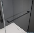 Radaway Nes 8 Black Kds II kabina 120x70cm lewa czarny mat szkło przejrzyste 10087120-54-01L/10080070-54-01