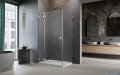 Radaway Essenza Pro Brushed Nickel Kdj kabina 120x110cm lewa szczotkowany nikiel 10097120-91-01L/10098110-01-01