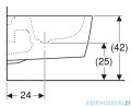Geberit One bidet wiszący biały mat 500.690.JT.1