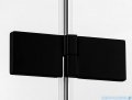 New Trendy Avexa Black drzwi wnękowe 90x200 cm przejrzyste lewe EXK-1548