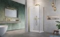 Radaway Nes KDJ B Brushed Gold kabina 90x100 lewa szczotkowane złoto 10025090-99-01L/10039100-01-01 