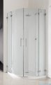 Radaway Euphoria PDD Kabina prysznicowa 100x100 szkło przejrzyste + brodzik Patmos A + syfon