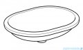 Geberit VariForm Umywalka owalna bez przelewu 62,5x49cm KeraTect 500.758.00.2