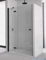 SanSwiss Annea Black Line drzwi prysznicowe lewe 110x200cm profile czarne AN13G11000607