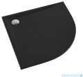 Schedpol Schedline  Libra Black Stone brodzik półokrągły 80x80x3cm 3SP.L1O-8080/C/ST