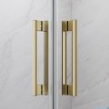 Radaway Idea 8 Kdd Brushed Gold kabina 120x100cm szczotkowane złoto 10370120-99-01L/10370100-99-01R