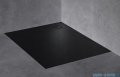 Omnires Stone brodzik prysznicowy prostokątny 90x100x3 cm czarny mat STONE90/100BL
