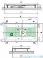 Novellini Olympic Plus brodzik prostokątny 120x90x12,5cm OL1209011-30